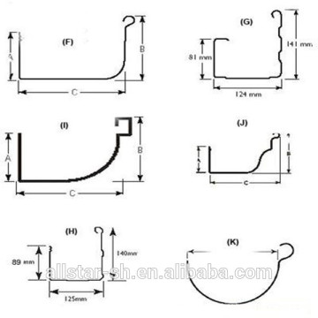 water gutter roll forming machine,used gutter machine, roll forming machine made in China